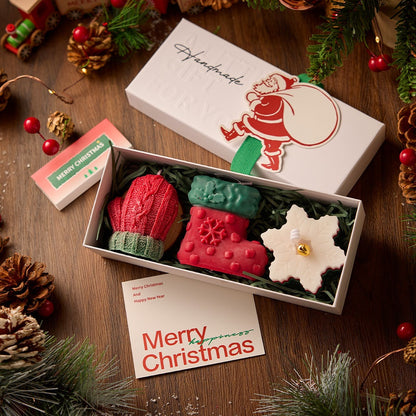 [Prezent Bożego Narodzenia] Kreatywne ręczne świece aromatyczne