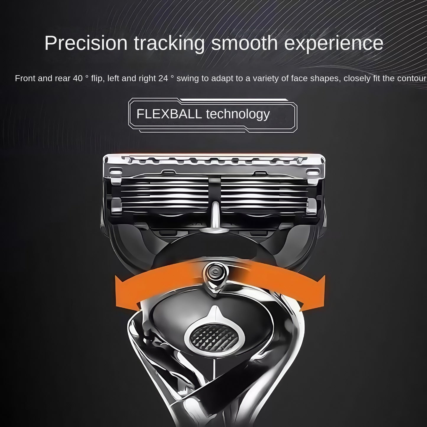 Zestaw wymiennych maszynek do golenia dla mężczyzn + uchwyt gratis – ultraostre ostrza ze stali nierdzewnej zapewniające gładkie golenie