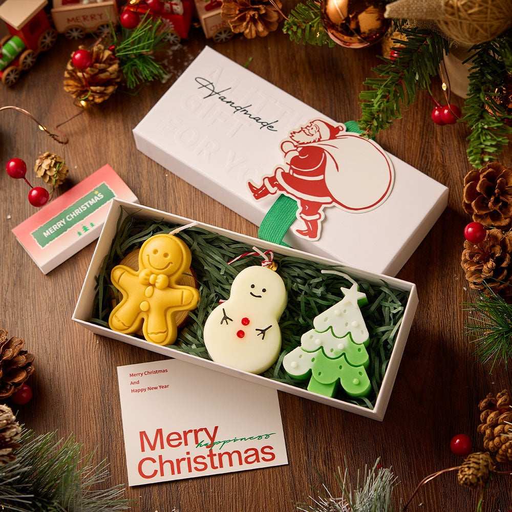 [Prezent Bożego Narodzenia] Kreatywne ręczne świece aromatyczne