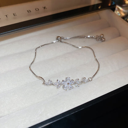 18k nie znikająca lekka luksusowa bransoletka