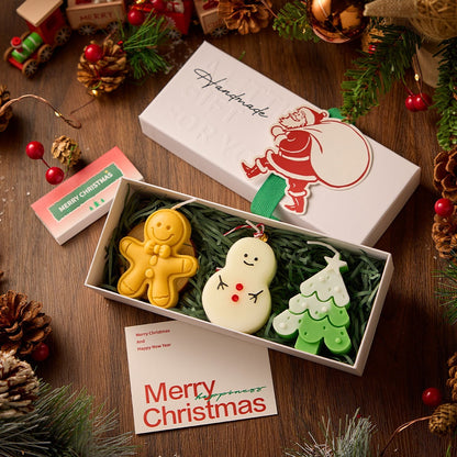 [Prezent Bożego Narodzenia] Kreatywne ręczne świece aromatyczne