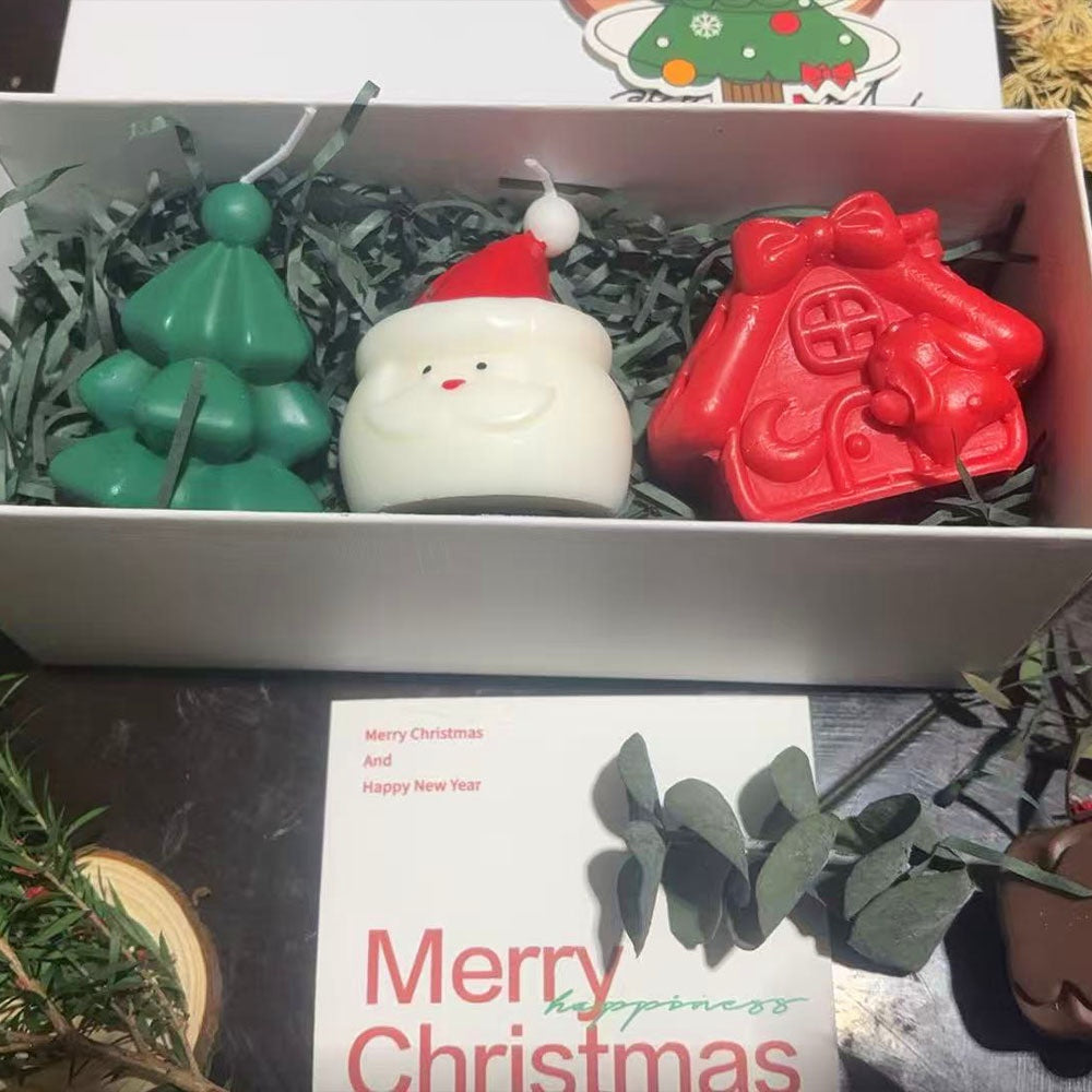 [Prezent Bożego Narodzenia] Kreatywne ręczne świece aromatyczne