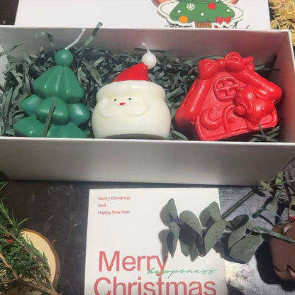 [Prezent Bożego Narodzenia] Kreatywne ręczne świece aromatyczne