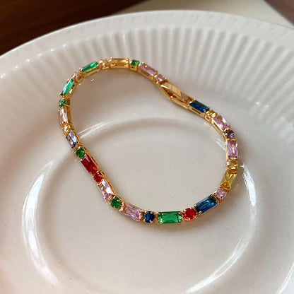 18k nie znikająca lekka luksusowa bransoletka