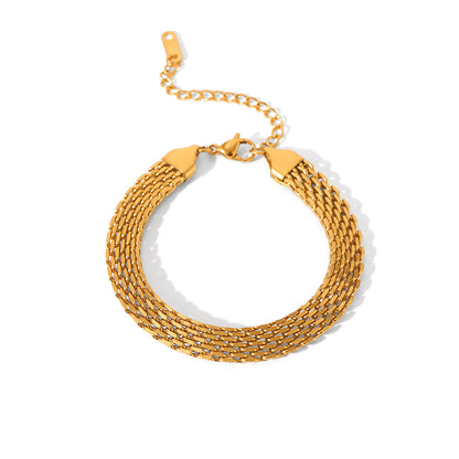 【Styl europejski i amerykański w klimacie ins】 Rękojeść z wydajnością 18k złoto z półświatła