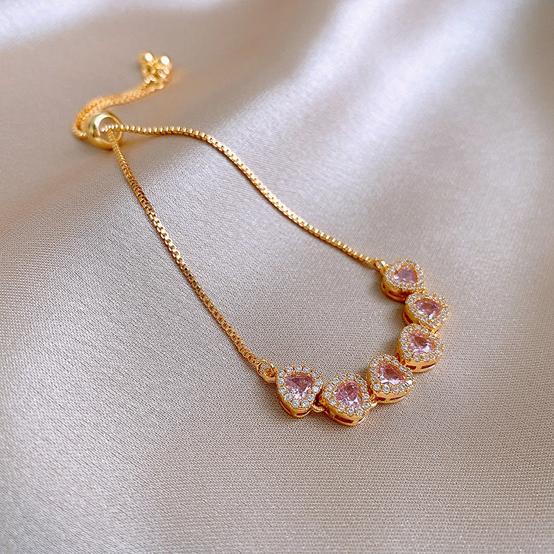 18k nie znikająca lekka luksusowa bransoletka