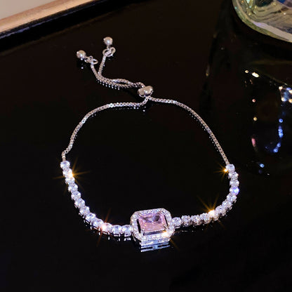 18k nie znikająca lekka luksusowa bransoletka