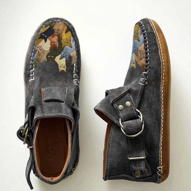 Ciepłe zimowe kostki dla kobiet