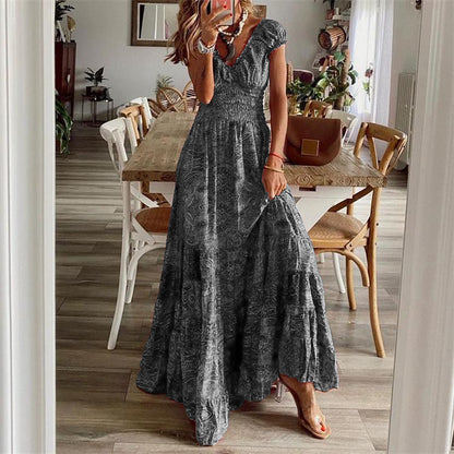 [Nowy styl 2025] Długa spódnica w stylu retro w stylu boho