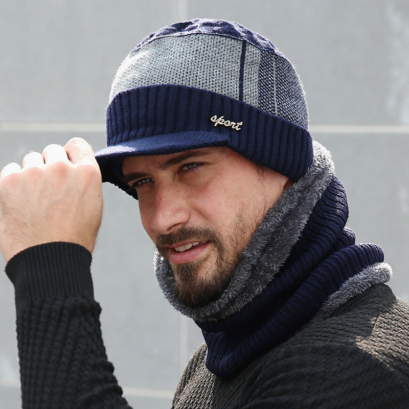 Ogębienie szalik + kapelusz