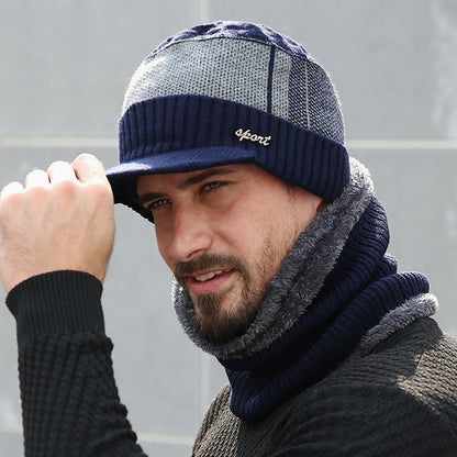 Ogębienie szalik + kapelusz