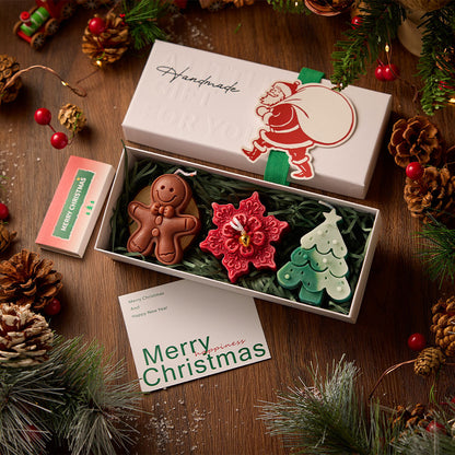 [Prezent Bożego Narodzenia] Kreatywne ręczne świece aromatyczne