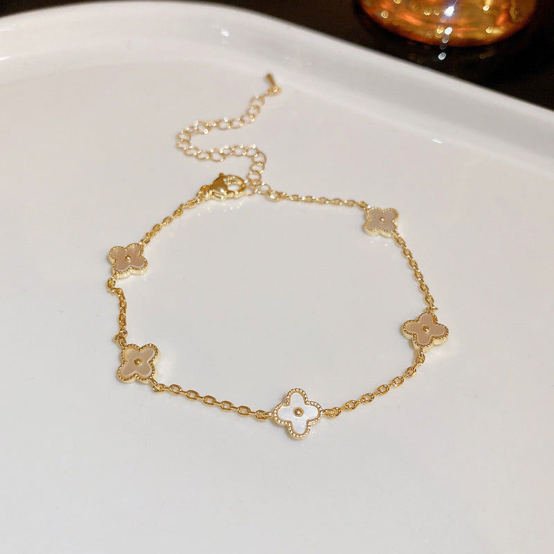 18k nie znikająca lekka luksusowa bransoletka