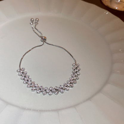 18k nie znikająca lekka luksusowa bransoletka