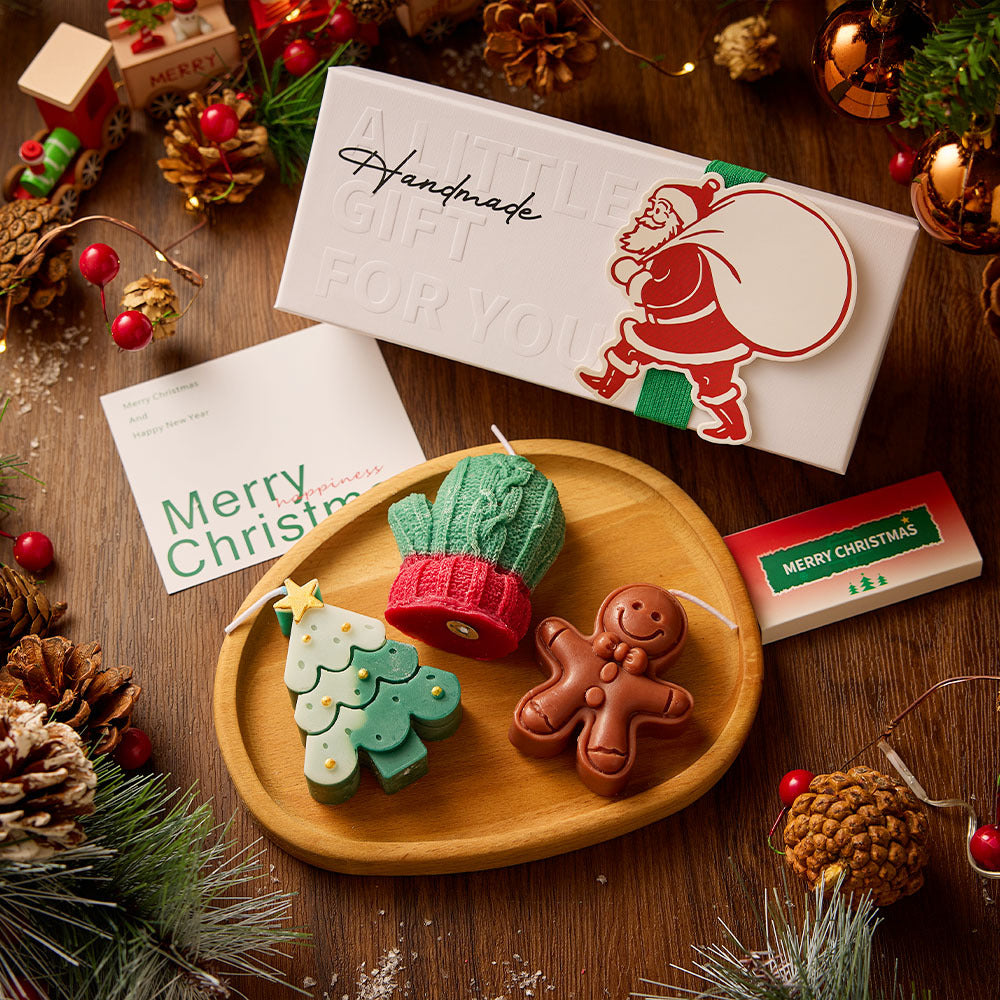 [Prezent Bożego Narodzenia] Kreatywne ręczne świece aromatyczne