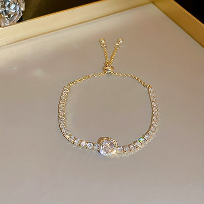 18k nie znikająca lekka luksusowa bransoletka