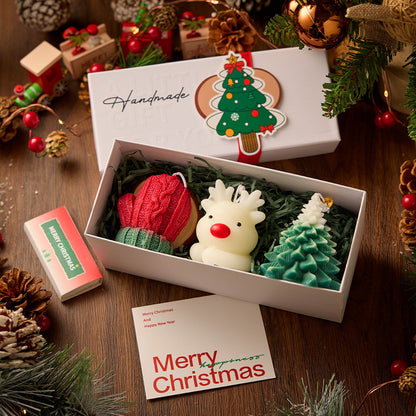 [Prezent Bożego Narodzenia] Kreatywne ręczne świece aromatyczne