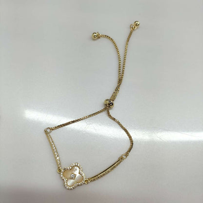 18k nie znikająca lekka luksusowa bransoletka