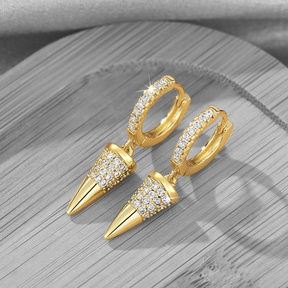 [Sukienka z biżuterią]Unikalne geometryczne kolczyki