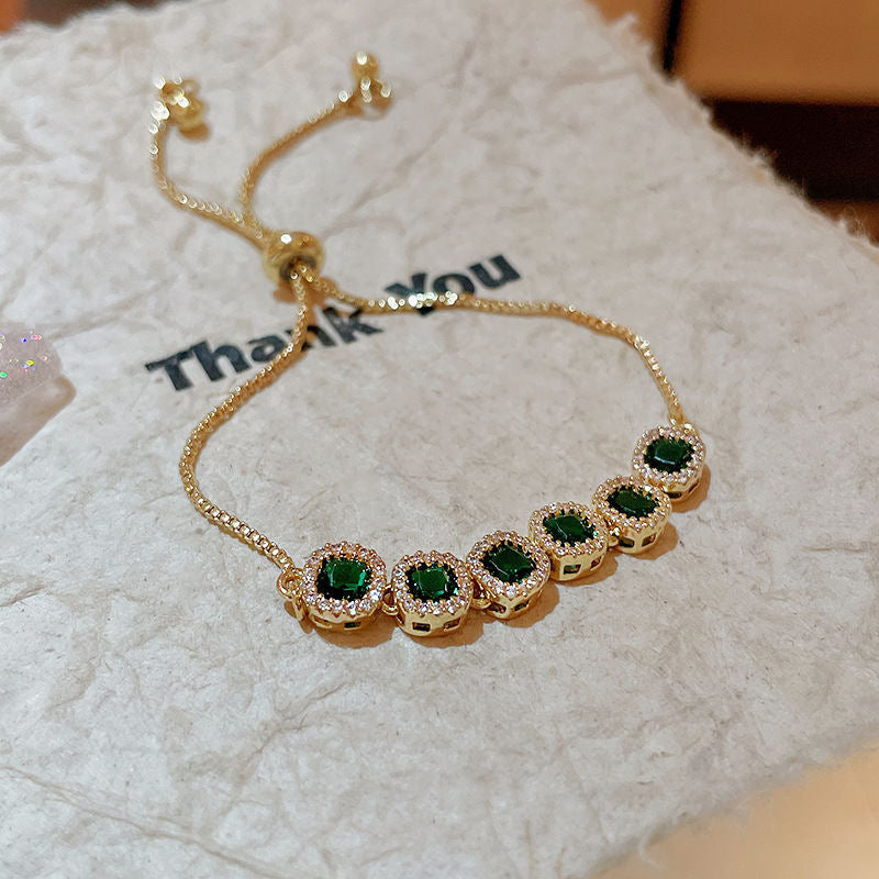 18k nie znikająca lekka luksusowa bransoletka