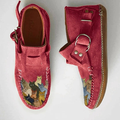 Ciepłe zimowe kostki dla kobiet