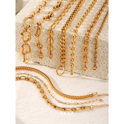 【Styl europejski i amerykański w klimacie ins】 Rękojeść z wydajnością 18k złoto z półświatła