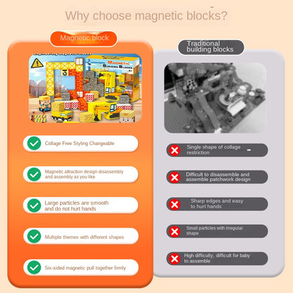 [Preferowany prezent]Świąteczne magnetyczne klocki