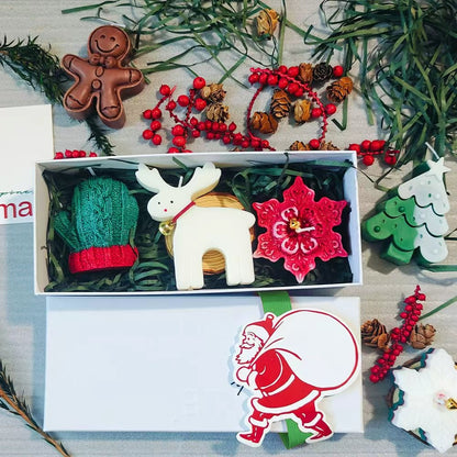 [Prezent Bożego Narodzenia] Kreatywne ręczne świece aromatyczne